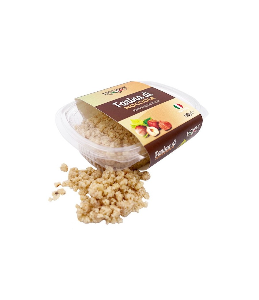 Geroosterde Hazelnootmeel tray 100 g