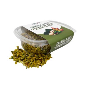 Luscioux Granella 100% "Pistacchio Verde di Bronte DOP" Vaschetta 80 g