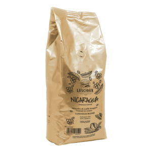 Grains de café Luscioux Nicaragua | Sélection Arabica - Café d'origine unique | 1 kg