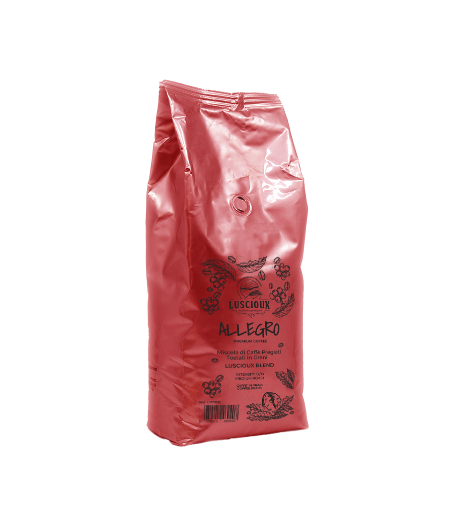 Luscioux Allegro Miscela di caffè in grani | Kg 1