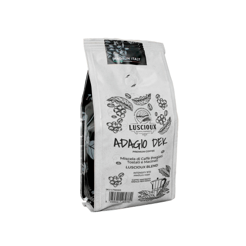 Luscioux Adagio Dek Kawa mielona Moka | 250 g