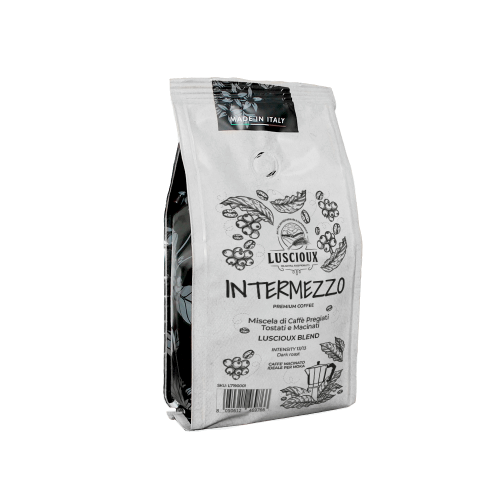Luscioux Intermezzo Miscela di Caffè Moka Macinato | 250 g
