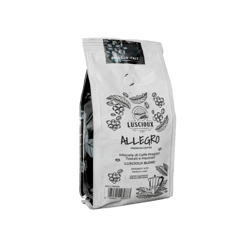 Mieszanka kawy mielonej Luscioux Allegro Moka | 250 g