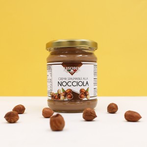 Sicilian hazelnut spreadable cream with 45% hazelnuts
