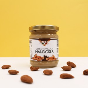 Sicilian almond spreadable cream with 45% almonds