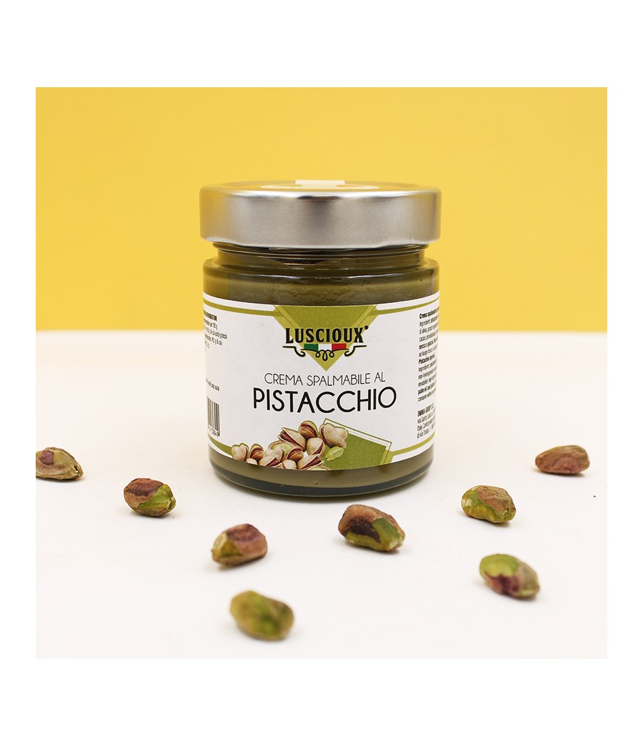 Luscioux Crema spalmabile al Pistacchio Vaso Elegance 200 g