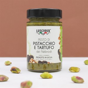 Pesto z pistacji i trufli Nebrodi | słoik 190 g