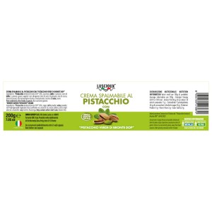 Crema spalmabile al Pistacchio con "Pistacchio Verde di Bronte DOP" al 45 %