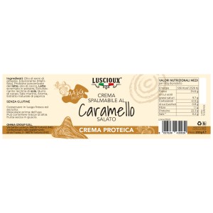 Crema Proteica Caramello Salato| 200 g