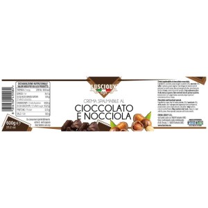 Choklad - Smörbar grädde med choklad och hasselnöt