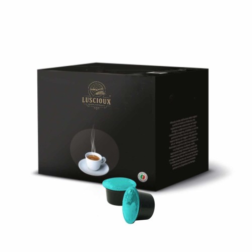 Cápsulas de café compatíveis com Luscioux Adagio Dek Lavazza Blue®*