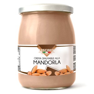 Sizilianische Mandel-Streichcreme mit 45% Mandeln