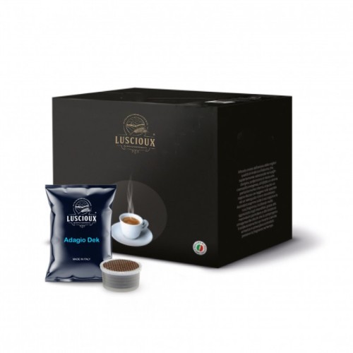Luscioux Adagio Dek Lavazza Espresso Point®* (FAP) Compatible Coffee Capsules