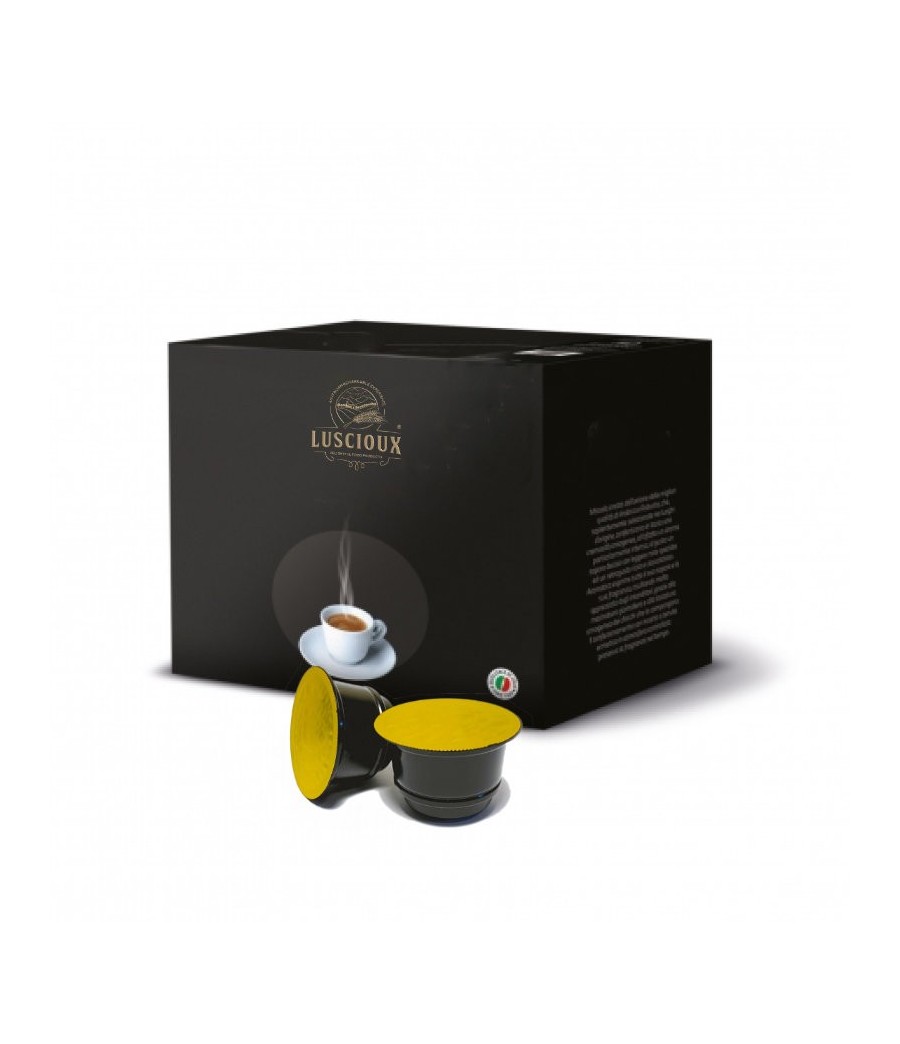 Luscioux Caffitaly®* Comp. Cápsulas de Café. ORO DI NAPÓLI