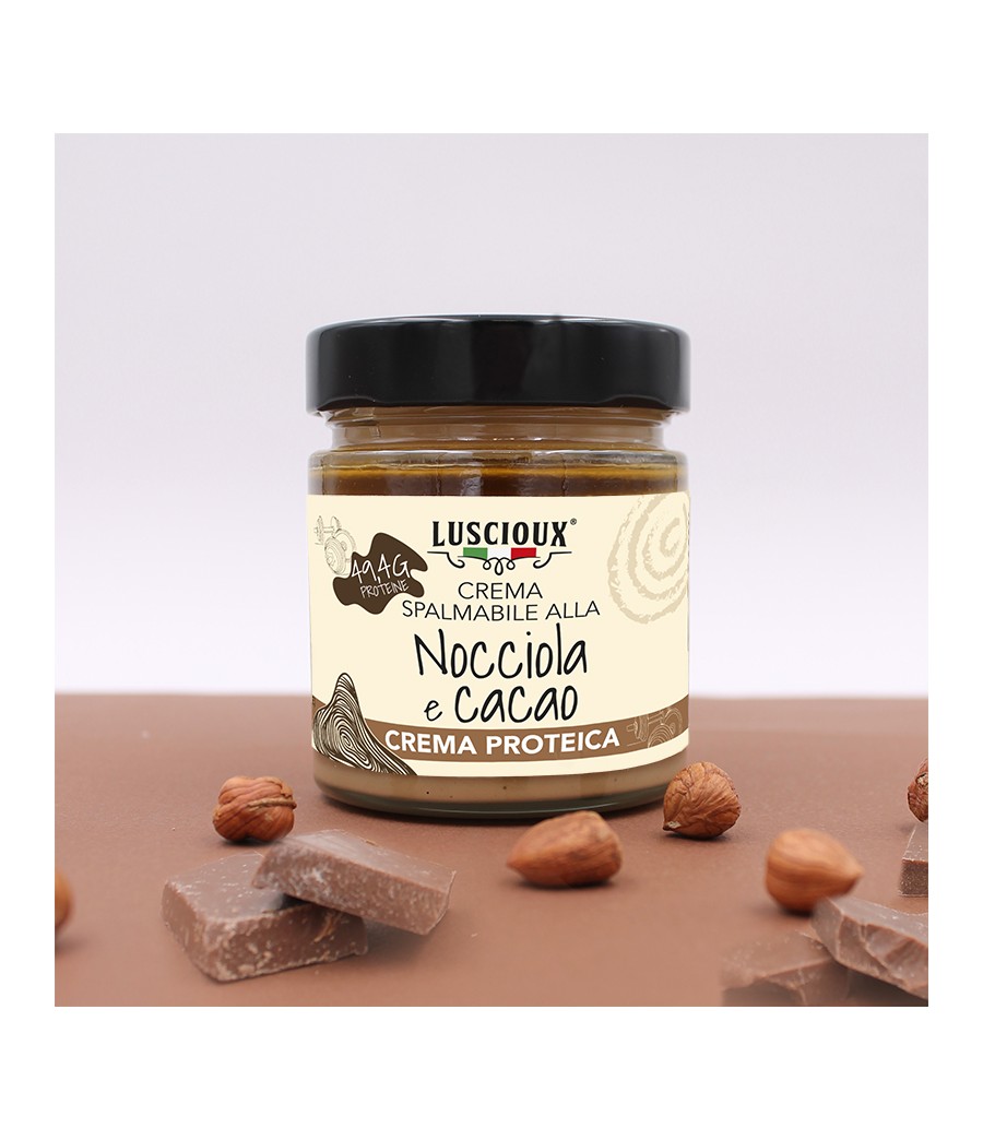 Hazelnut and Cocoa Protein Cream | 200 g