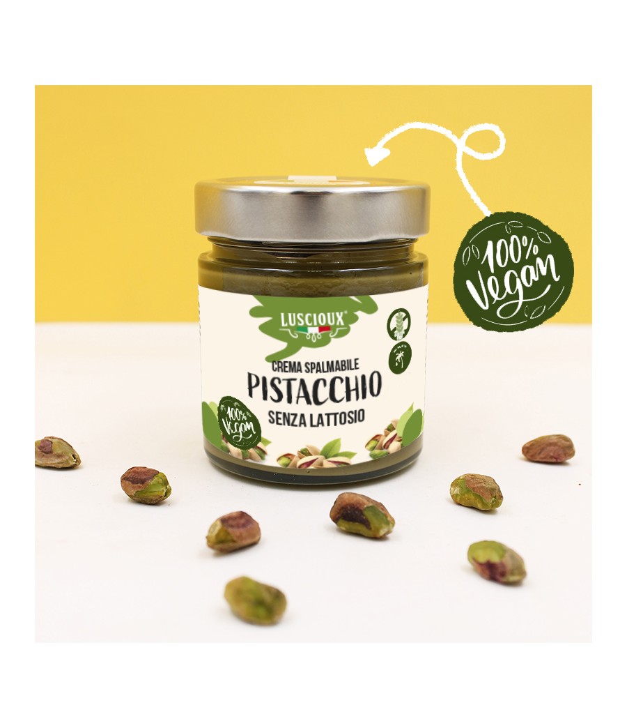 Crema Spalmabile al Pistacchio 100% VEGAN