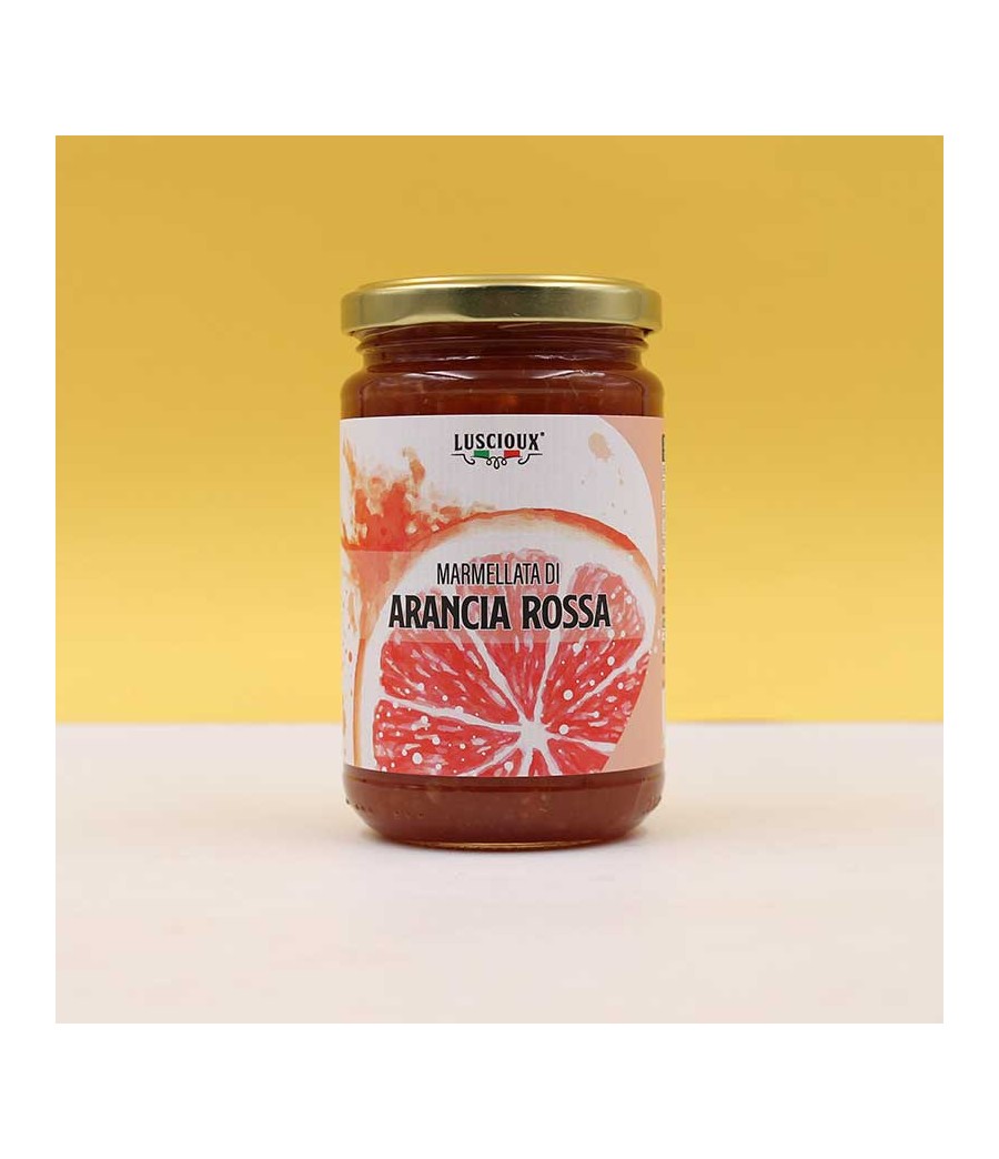 Luscioux Marmellata di Arance rosse di Sicilia Vaso 360 g