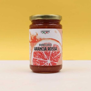 Red orange marmalade from Sicily