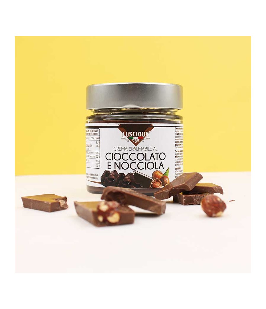 Chocolat - Smeerbare chocolade en hazelnootcrème