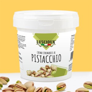 Pistachio spreadable cream with 45% Pistachios