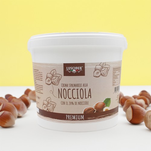 Premium Hazelnut Filling Cream | 5kg Bucket