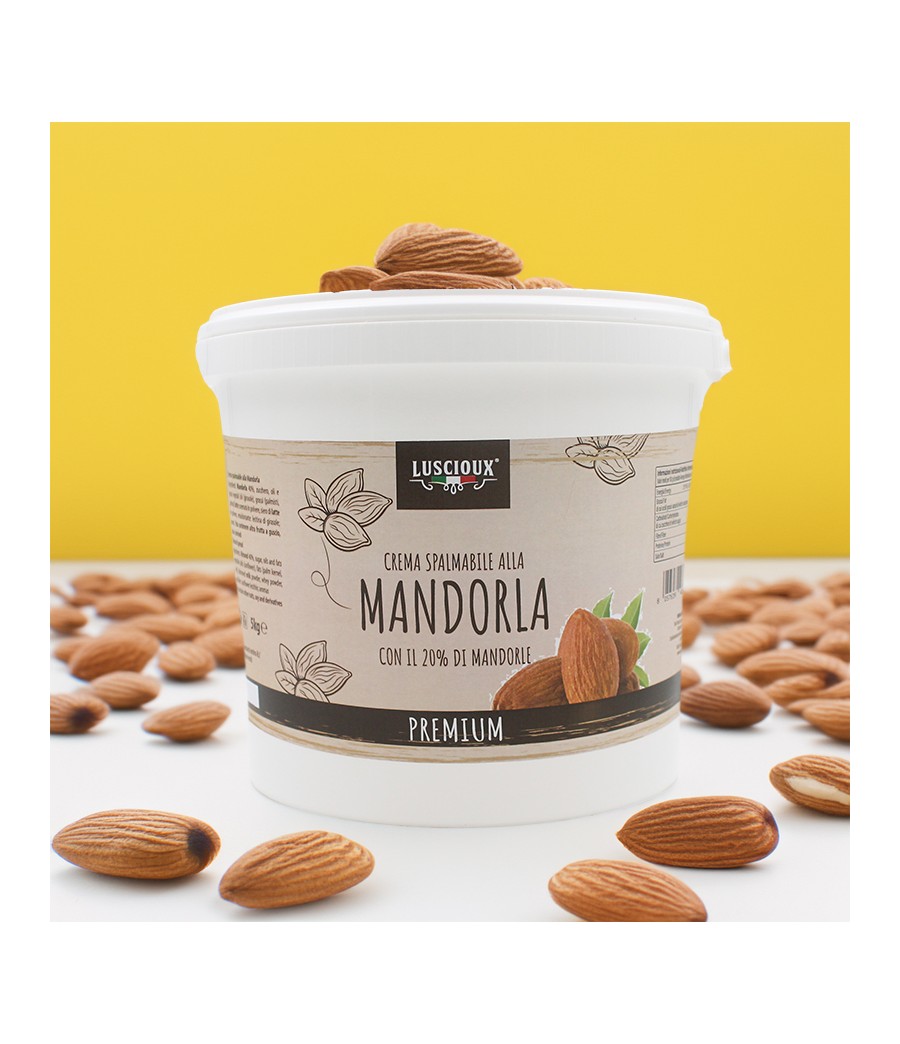 Crema per Farcitura alla Mandorla Premium | Secchiello 5Kg