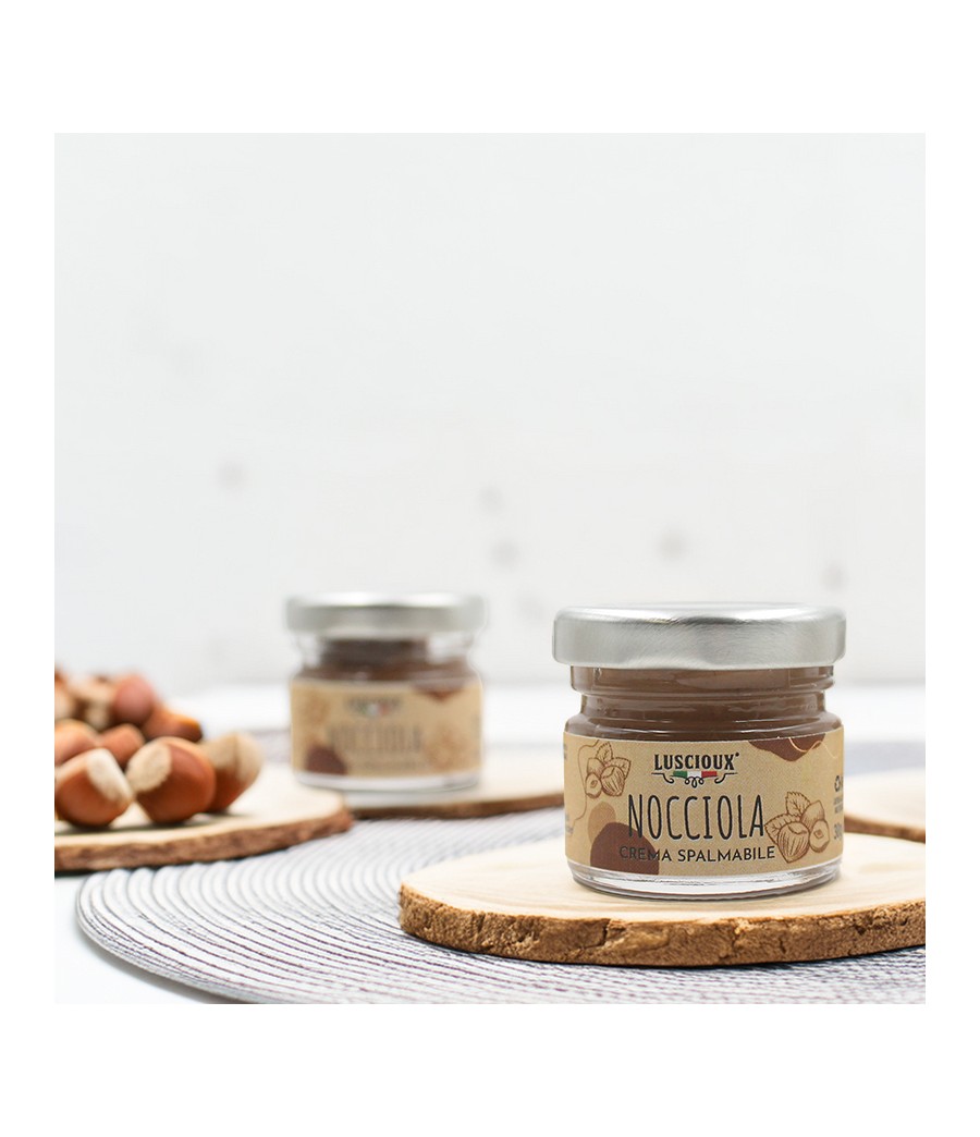 Crema Spalmabile Mini alla Nocciola 45% | Conf 24 x 30g