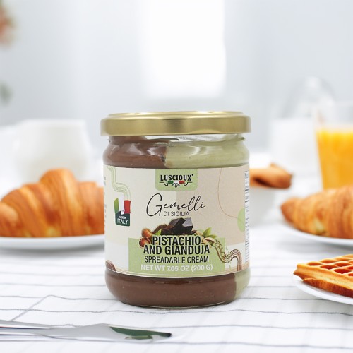 Gemelli di Sicilia | Bi-Gusto Pistaasi ja Gianduia -kräm_200g