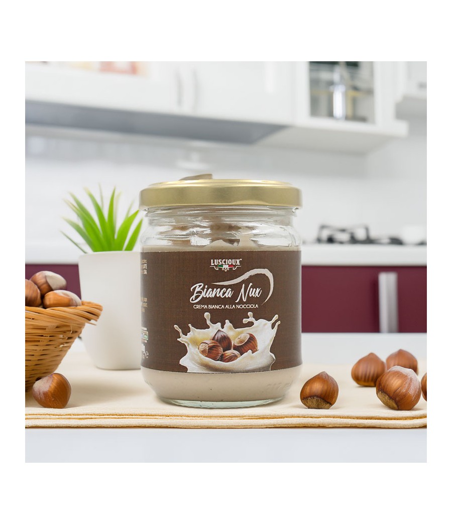 Bianca Nux | Crema bianca alla Nocciola