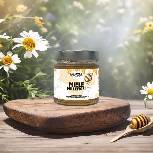 Miel Milleflores | Tarro Elegante 250g