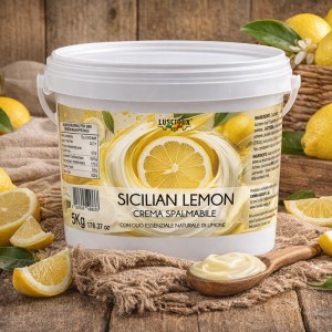 Sicilian Lemon | Filling Cream with Natural Lemon Essential Oil