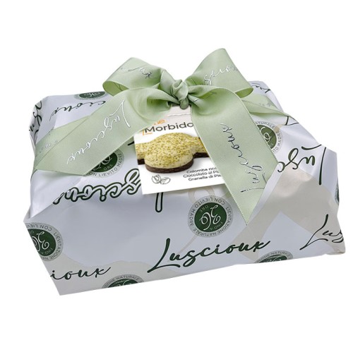 Colomba Gemme di Bosco Suave Cubierta de Chocolate de Pistacho y Granillo de Pistacho | 750g