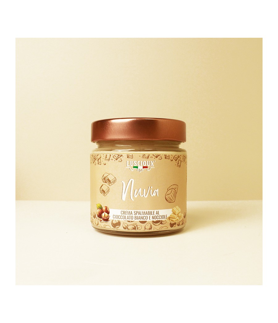 Nuvia | White Chocolate and Hazelnut Spread 200g