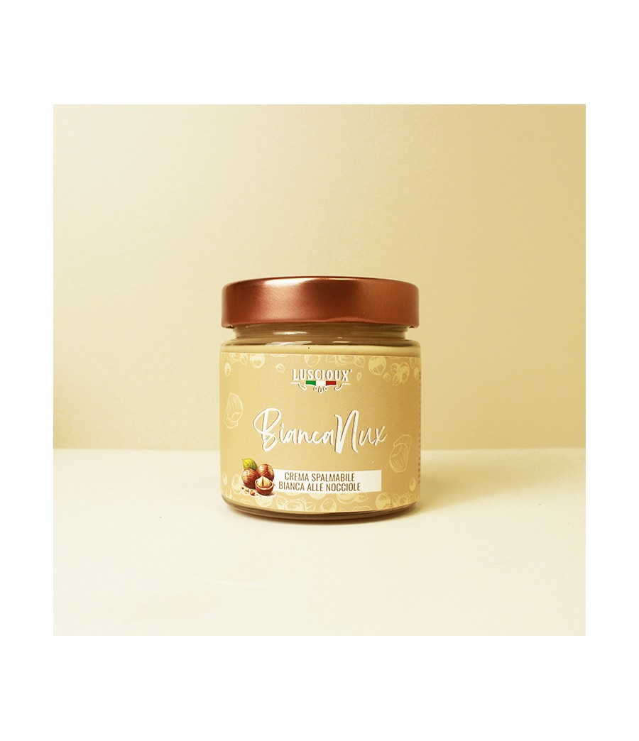 Bianca Nux | Creme fino de avelã branca 200g