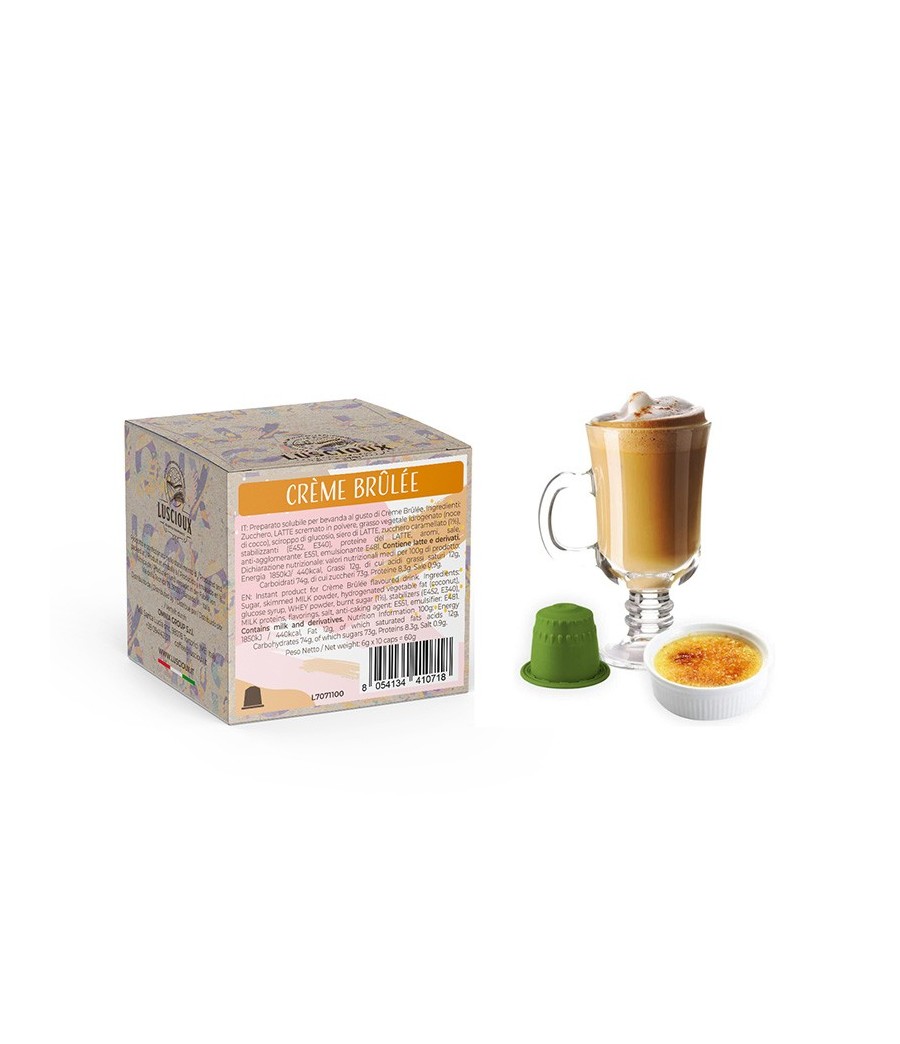 Luscioux Nespresso®* Comp. Petten CREME BRULEE