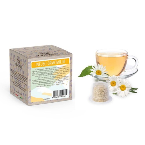 Kompatybilne kapsułki Luscioux Nespresso®* Chamomile | Rumiankowa herbata ziołowa