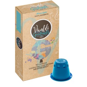 Luscioux Vivaldi Guatemala Cápsulas de café 100 % arábica de origen único compatibles con Nespresso®*