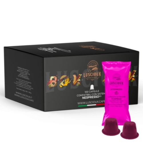 Capsules de café Luscioux Intermezzo compatibles Nespresso®*