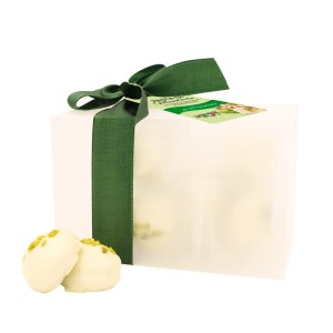 Luscioux Almond Paste with Pistachio and White Chocolate 200 g