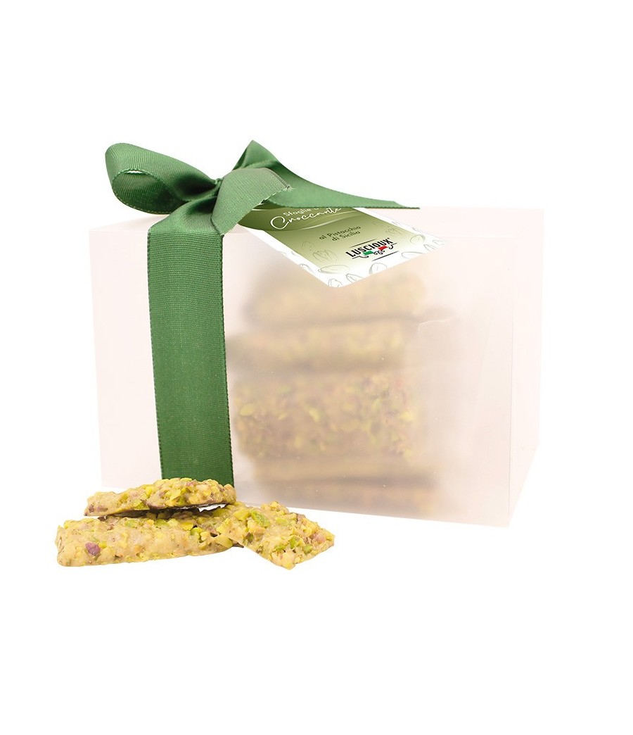 Luscioux Pistachio rapeat lakanat 150 g Elegance Boxissa