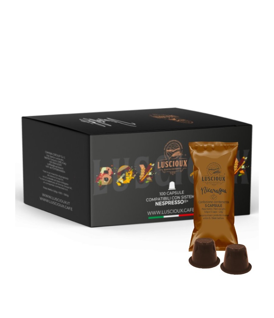 Luscioux Nicaragua - Arabica Selection Single Origin - Nespresso®*-compatibele koffiecapsules