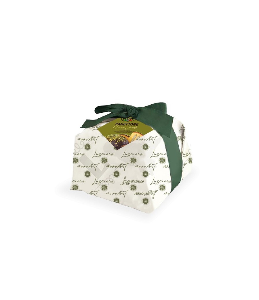 Luscioux Panettone Zielone Serce