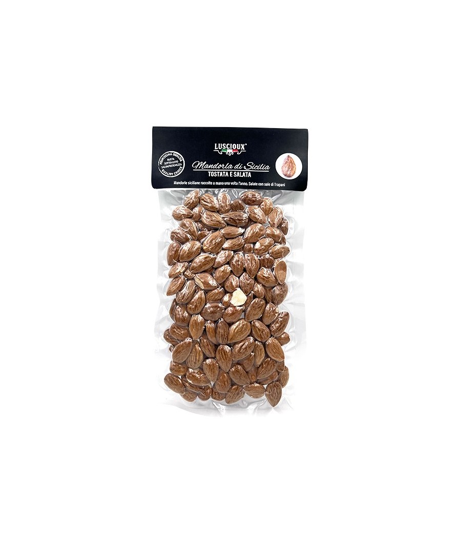 Luscioux Sicilian Almond Bolsa de vacío 150 g