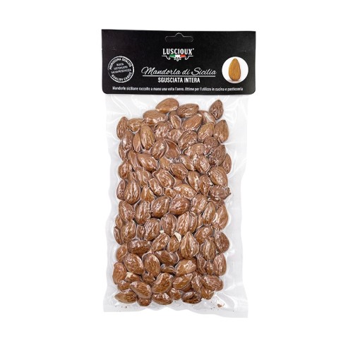 Luscioux Sicilian shelled almond Vacuum bag 150 g
