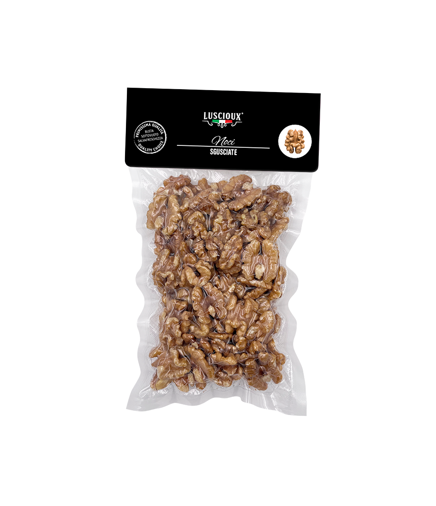 Shelled walnuts Vacuum bag of 150 g