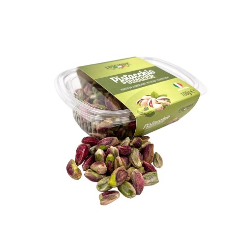 Luscioux mediterran geschälte Pistazien Tablett 100 g