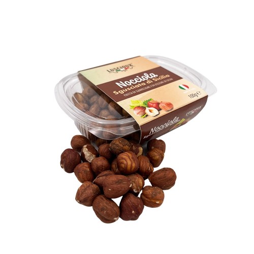 Luscioux Shelled hazelnut of Sicily Tray 100 g