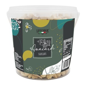 Seau de noix de cajou entier 750 g