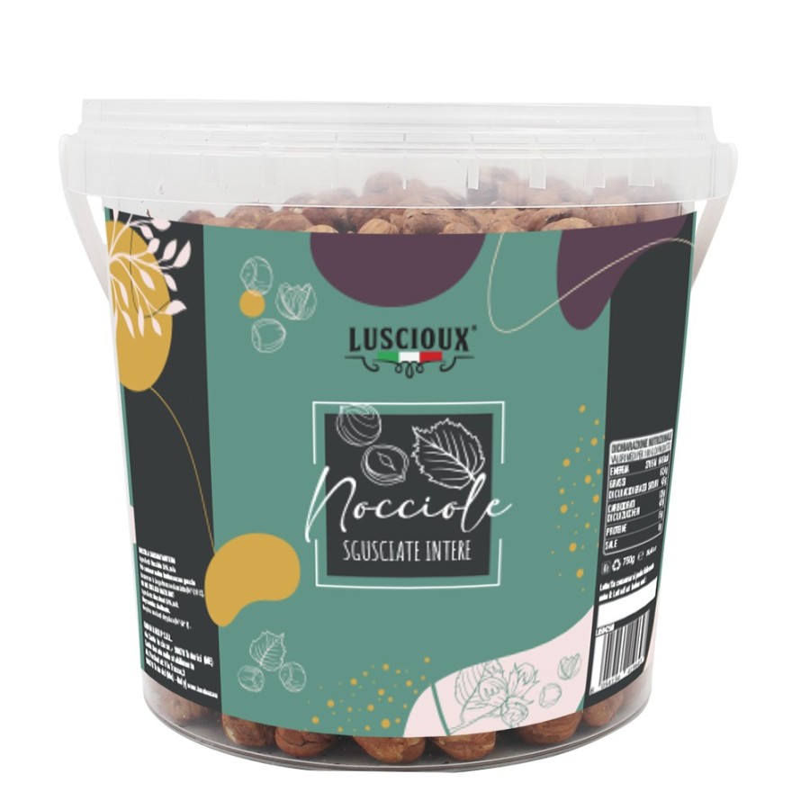 Shelled Hazelnuts Bucket 750 g