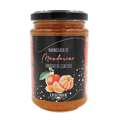 Luscioux Late Mandarin Jam par Ciaculli Jar 360 g